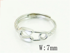 HY Wholesale Popular Rings Jewelry Stainless Steel 316L Rings-HY15R2575WKJ