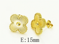 HY Wholesale Earrings 316L Stainless Steel Popular Jewelry Earrings-HY32E0478MB