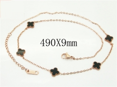 HY Wholesale Necklaces Stainless Steel 316L Jewelry Necklaces-HY19N0535HFF