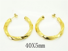 HY Wholesale Earrings 316L Stainless Steel Popular Jewelry Earrings-HY30E1573HAA