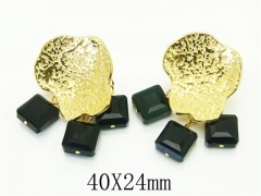 HY Wholesale Earrings 316L Stainless Steel Popular Jewelry Earrings-HY50E0032OF