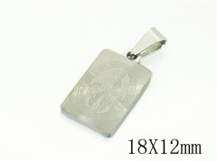 HY Wholesale Pendant Jewelry 316L Stainless Steel Jewelry Pendant-HY12P1745JL