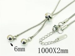 HY Wholesale Necklaces Stainless Steel 316L Jewelry Necklaces-HY53N0144LL