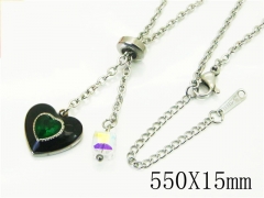 HY Wholesale Necklaces Stainless Steel 316L Jewelry Necklaces-HY80N0735NC