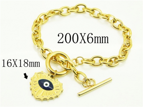 HY Wholesale Bracelets 316L Stainless Steel Jewelry Bracelets-HY91B0448PR