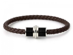 HY Wholesale Leather Bracelets Jewelry Popular Leather Bracelets-HY0155B1001