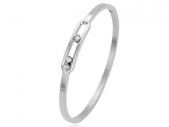 HY Wholesale Bangle Stainless Steel 316L Jewelry Bangle-HY0155B0388