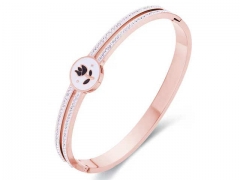 HY Wholesale Bangle Stainless Steel 316L Jewelry Bangle-HY0155B0180