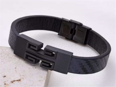 HY Wholesale Leather Bracelets Jewelry Popular Leather Bracelets-HY0155B0824