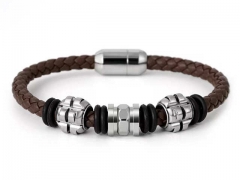HY Wholesale Leather Bracelets Jewelry Popular Leather Bracelets-HY0155B0987