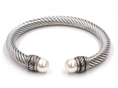 HY Wholesale Bangle Stainless Steel 316L Jewelry Bangle-HY0155B0642