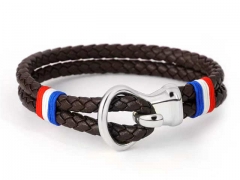 HY Wholesale Leather Bracelets Jewelry Popular Leather Bracelets-HY0155B1018