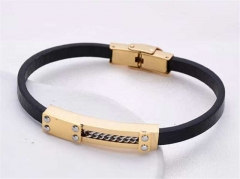 HY Wholesale Leather Bracelets Jewelry Popular Leather Bracelets-HY0155B0879