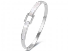 HY Wholesale Bangle Stainless Steel 316L Jewelry Bangle-HY0155B0435