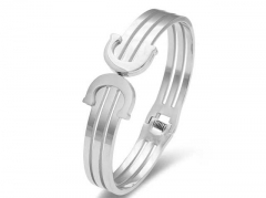 HY Wholesale Bangle Stainless Steel 316L Jewelry Bangle-HY0155B0331
