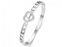 HY Wholesale Bangle Stainless Steel 316L Jewelry Bangle-HY0155B0302