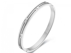 HY Wholesale Bangle Stainless Steel 316L Jewelry Bangle-HY0155B0262