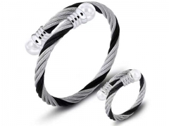 HY Wholesale Bangle Stainless Steel 316L Jewelry Bangle-HY0155B0774