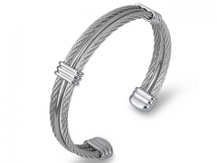 HY Wholesale Bangle Stainless Steel 316L Jewelry Bangle-HY0155B0661