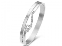 HY Wholesale Bangle Stainless Steel 316L Jewelry Bangle-HY0155B0290