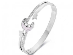 HY Wholesale Bangle Stainless Steel 316L Jewelry Bangle-HY0155B0132