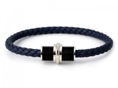 HY Wholesale Leather Bracelets Jewelry Popular Leather Bracelets-HY0155B1000