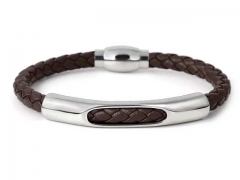 HY Wholesale Leather Bracelets Jewelry Popular Leather Bracelets-HY0155B0961