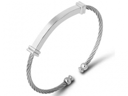HY Wholesale Bangle Stainless Steel 316L Jewelry Bangle-HY0155B0750