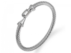 HY Wholesale Bangle Stainless Steel 316L Jewelry Bangle-HY0155B0228