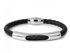 HY Wholesale Leather Bracelets Jewelry Popular Leather Bracelets-HY0155B0962