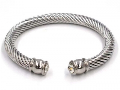 HY Wholesale Bangle Stainless Steel 316L Jewelry Bangle-HY0155B0633