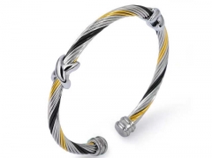 HY Wholesale Bangle Stainless Steel 316L Jewelry Bangle-HY0155B0738