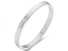 HY Wholesale Bangle Stainless Steel 316L Jewelry Bangle-HY0155B0277