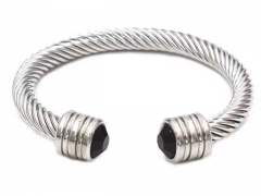 HY Wholesale Bangle Stainless Steel 316L Jewelry Bangle-HY0155B0629