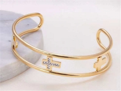 HY Wholesale Bangle Stainless Steel 316L Jewelry Bangle-HY0155B0212