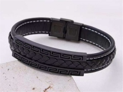 HY Wholesale Leather Bracelets Jewelry Popular Leather Bracelets-HY0155B0870