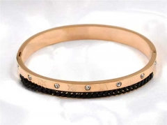HY Wholesale Bangle Stainless Steel 316L Jewelry Bangle-HY0155B0381