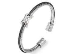 HY Wholesale Bangle Stainless Steel 316L Jewelry Bangle-HY0155B0709