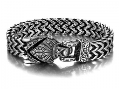 HY Wholesale Bracelets Jewelry 316L Stainless Steel Bracelets Jewelry-HY0108B0153