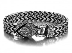 HY Wholesale Bracelets Jewelry 316L Stainless Steel Bracelets Jewelry-HY0108B0154