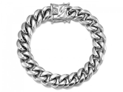 HY Wholesale Bracelets Jewelry 316L Stainless Steel Bracelets Jewelry-HY0108B0252
