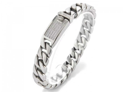 HY Wholesale Bracelets Jewelry 316L Stainless Steel Bracelets Jewelry-HY0108B0245