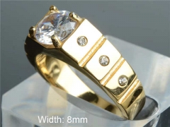 HY Wholesale Rings Jewelry 316L Stainless Steel Rings-HY0146R0578