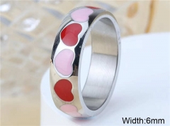 HY Wholesale Rings Jewelry 316L Stainless Steel Rings-HY0146R0027