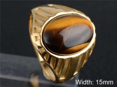 HY Wholesale Rings Jewelry 316L Stainless Steel Rings-HY0146R0379