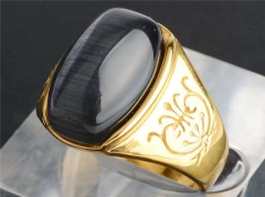 HY Wholesale Rings Jewelry 316L Stainless Steel Rings-HY0146R0612