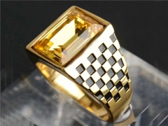 HY Wholesale Rings Jewelry 316L Stainless Steel Rings-HY0146R0745