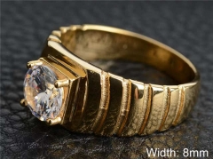 HY Wholesale Rings Jewelry 316L Stainless Steel Rings-HY0146R0241