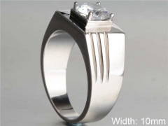 HY Wholesale Rings Jewelry 316L Stainless Steel Rings-HY0146R0546