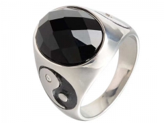 HY Wholesale Rings Jewelry 316L Stainless Steel Rings-HY0146R0082